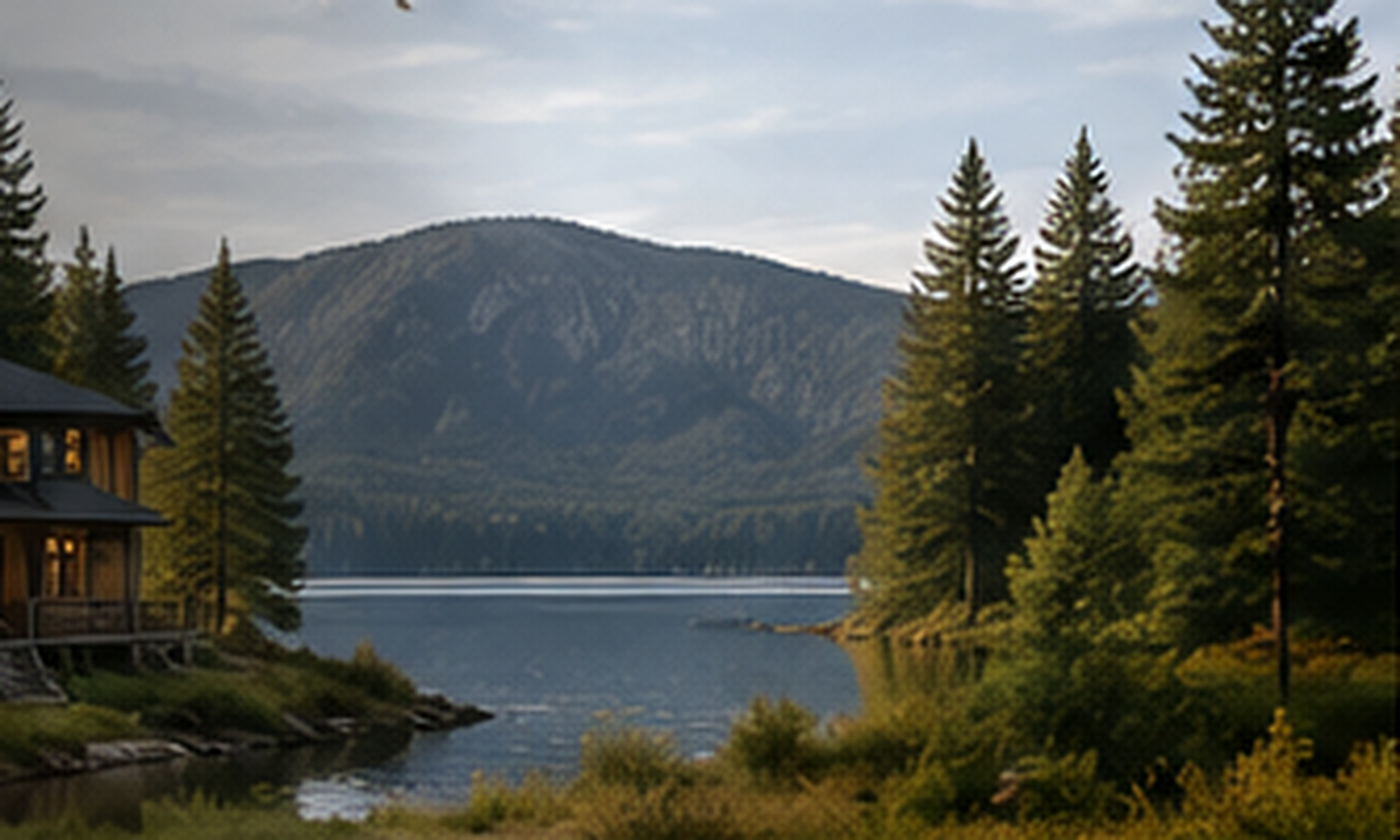 Photograph for Seasonal Room: willow and pine 10